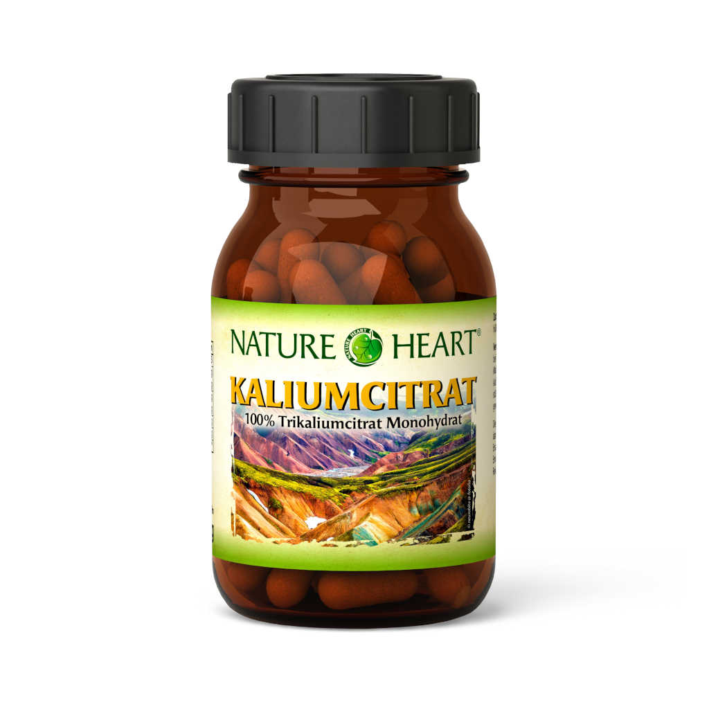 Nature Heart Цитрат калия, 60 капсул