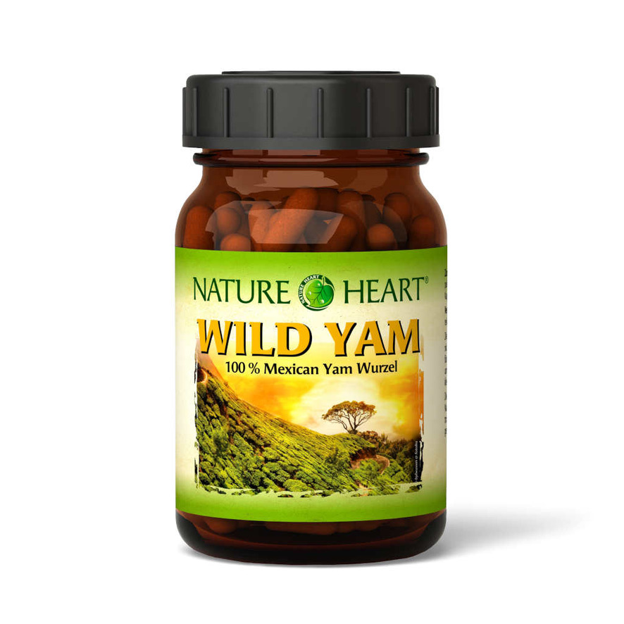 Nature Heart Мексиканский дикий ямс, 120 капсул