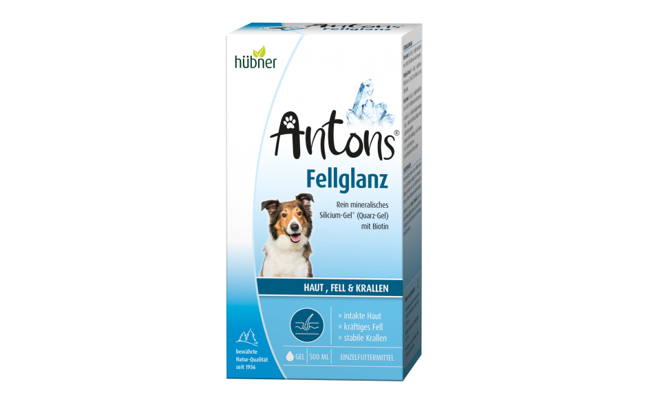 Hübner Antons Fellglanz - Биологически-активная добавка в корм для собак, 500 мл.