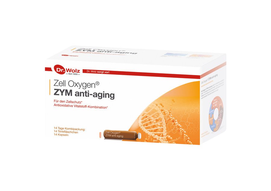 Dr.Wolz Zell Oxygen® ZYM anti-aging Витаминно-минеральный комплекс с ферментами и аминокислотами, 280 мл
