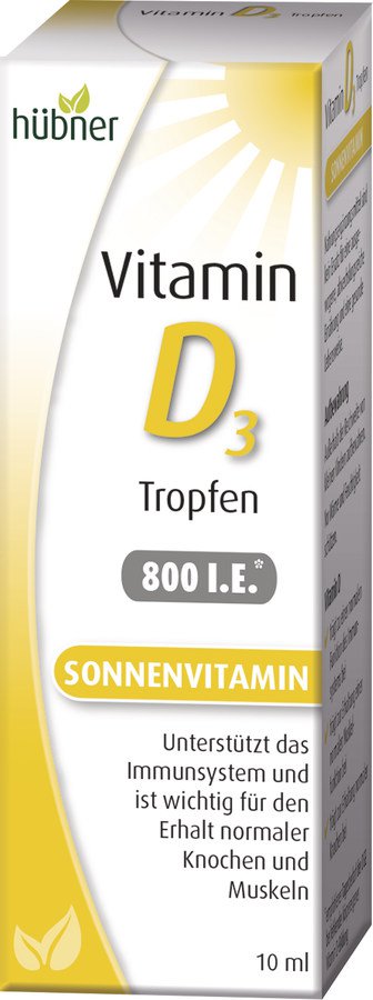 Hübner Витамин D3 в каплях, 10 мл