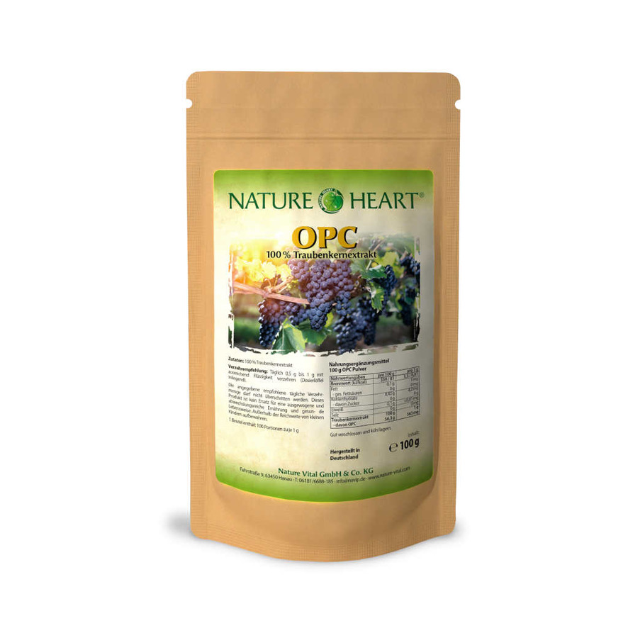 Nature Heart OPC OПЦ (олигомерные проантоцианидины) в порошке, 100 г