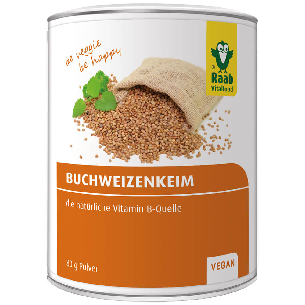 Raab "Buchweizenkeim Pulver" - Порошок ростков гречихи, 80 г.