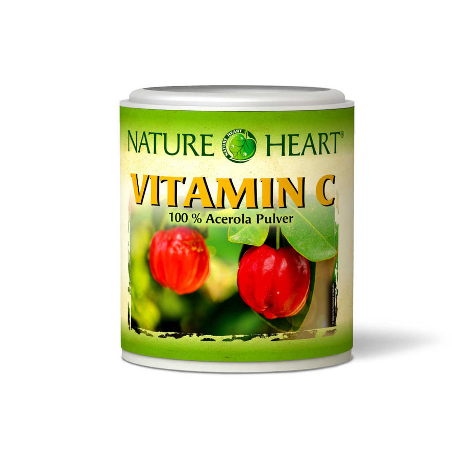 Nature Heart Натуральный витамин C из плодов ацеролы в порошке, 100 г