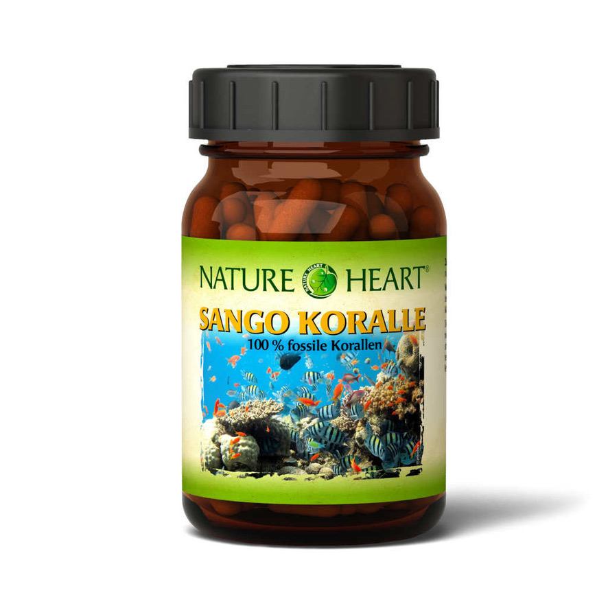 Nature Heart Коралловый кальций Sango Koralle, 90 капсул