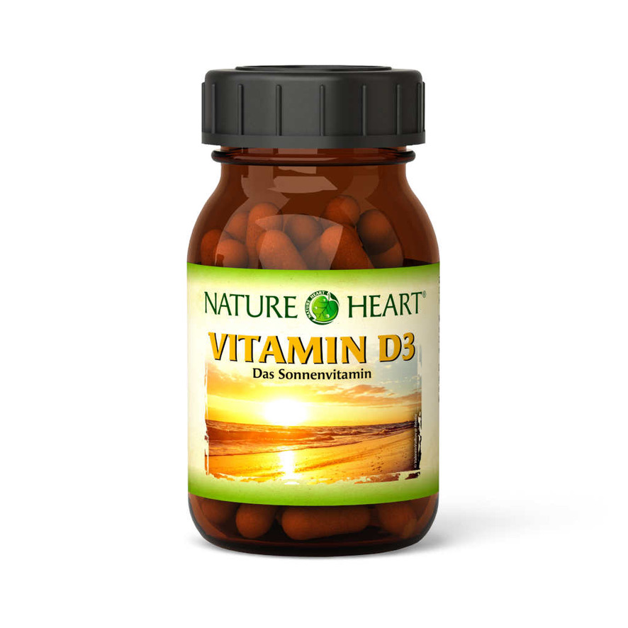 Nature Heart Витамин D3, 60 капсул