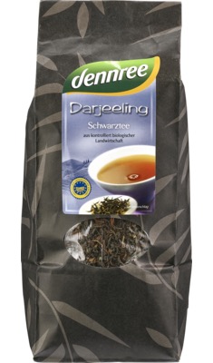 Dennree Darjeeling Schwarztee Био черный чай Дарджилинг 500 г