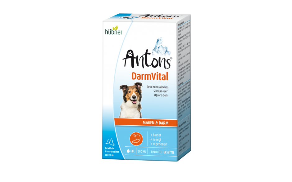 Hübner Antons DarmVital - Биологически-активная добавка в корм для собак, 200 мл.