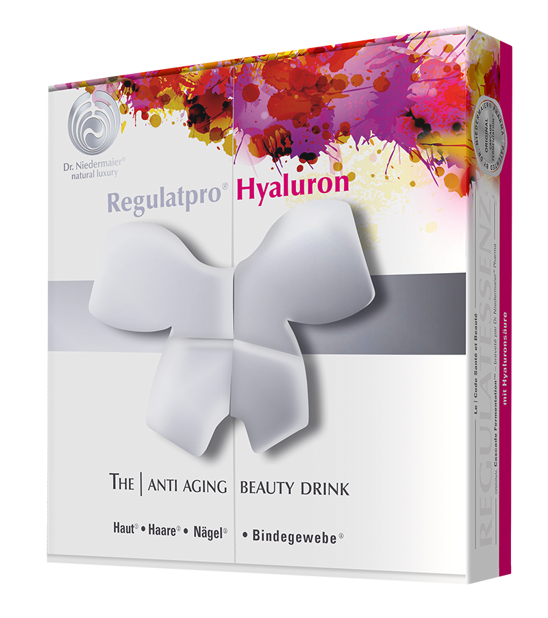 Dr. Niedermaier Regulatpro® Hyaluron THE ANTI AGING BEAUTY DRINK Витаминно-минеральный комплекс каскадной ферментации, 7 флаконов