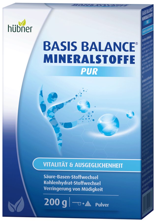 Hübner Basis Balance® Комплекс минеральных веществ с нейтральным вкусом, 200 г