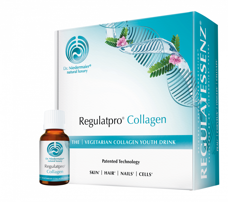 Dr. Niedermaier Regulatpro® Collagen Лучший инновационный биоактивный препарат для красоты изнутри 2023 года в Европе (Health & Spa Award "Best Product Innovation"), 20 флаконов