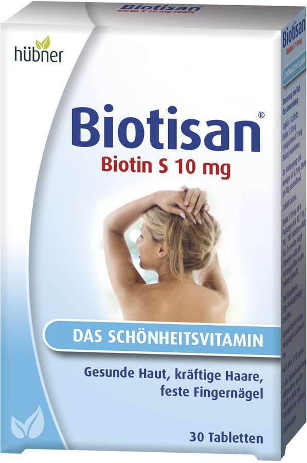 Hübner Biotisan Биотин 10 мг, 30 таблеток