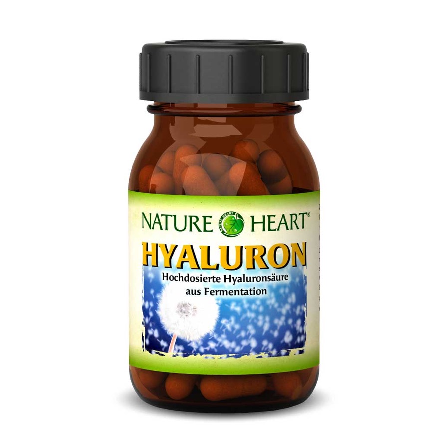 Nature Heart "Hyaluron" - Биологически-активная добавка с гиалуроновой кислотой, 60 капсул.