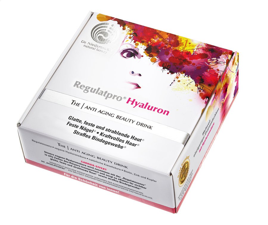 Dr. Niedermaier Regulatpro® Hyaluron THE ANTI AGING BEAUTY DRINK Витаминно-минеральный комплекс каскадной ферментации, 20 флаконов