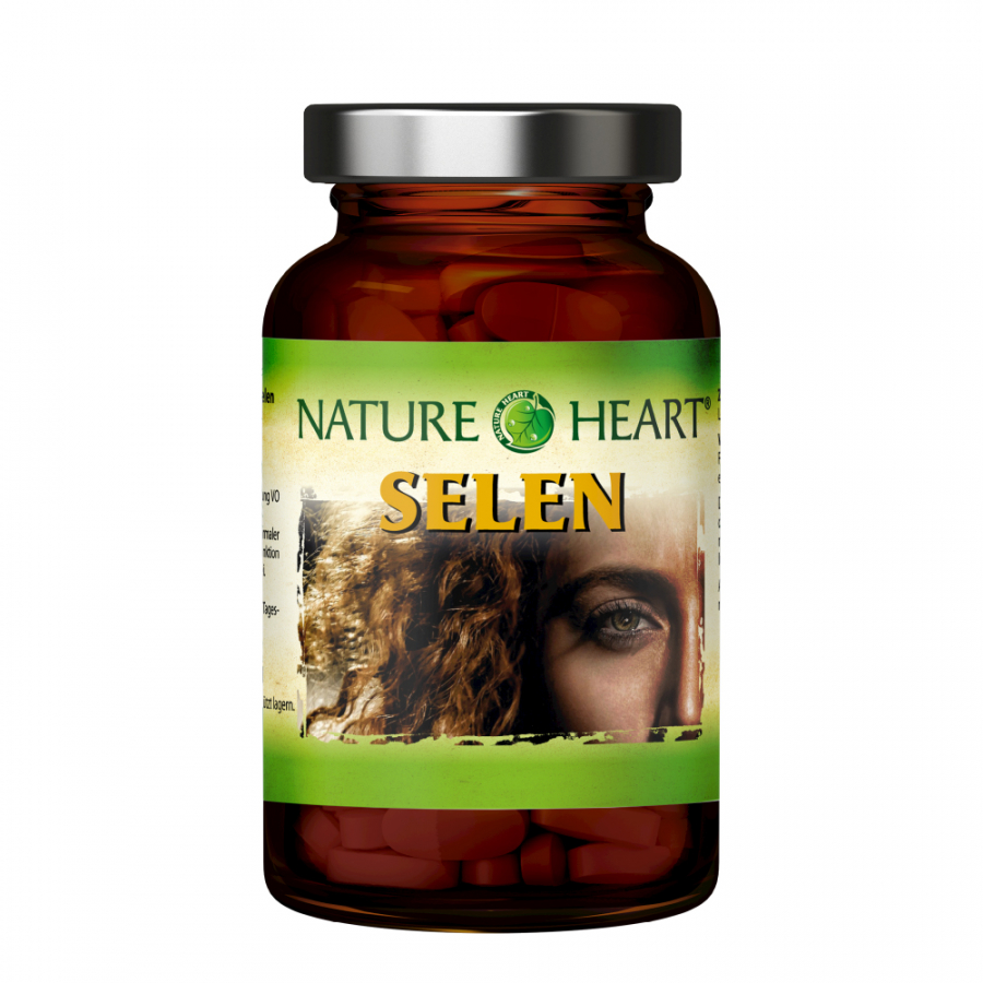 NATURE HEART SELEN Оптимальная комбинация органического и неорганического селена, 180 прессованных таблеток