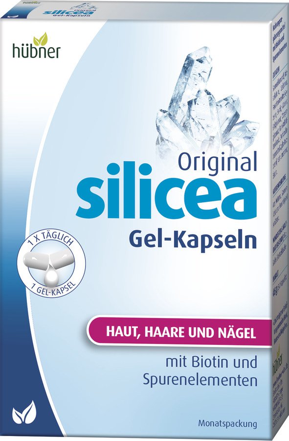 Hübner silicea Кремниевая кислота с биотином и микроэлементами, 30 капсул