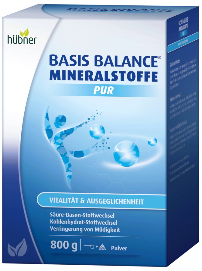 Hübner Basis Balance® Комплекс минеральных веществ с нейтральным вкусом, 800 г
