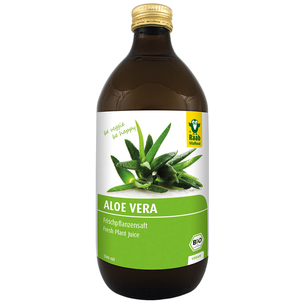 Raab "Bio Aloe Vera Saft" - Органический сок Алоэ-вера, 500 мл.