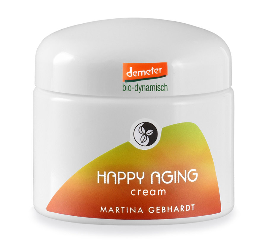 Martina Gebhardt "HAPPY AGING cream" - Защитный питательный крем для зрелой кожи, нуждающейся в восстановлении, 50 мл.