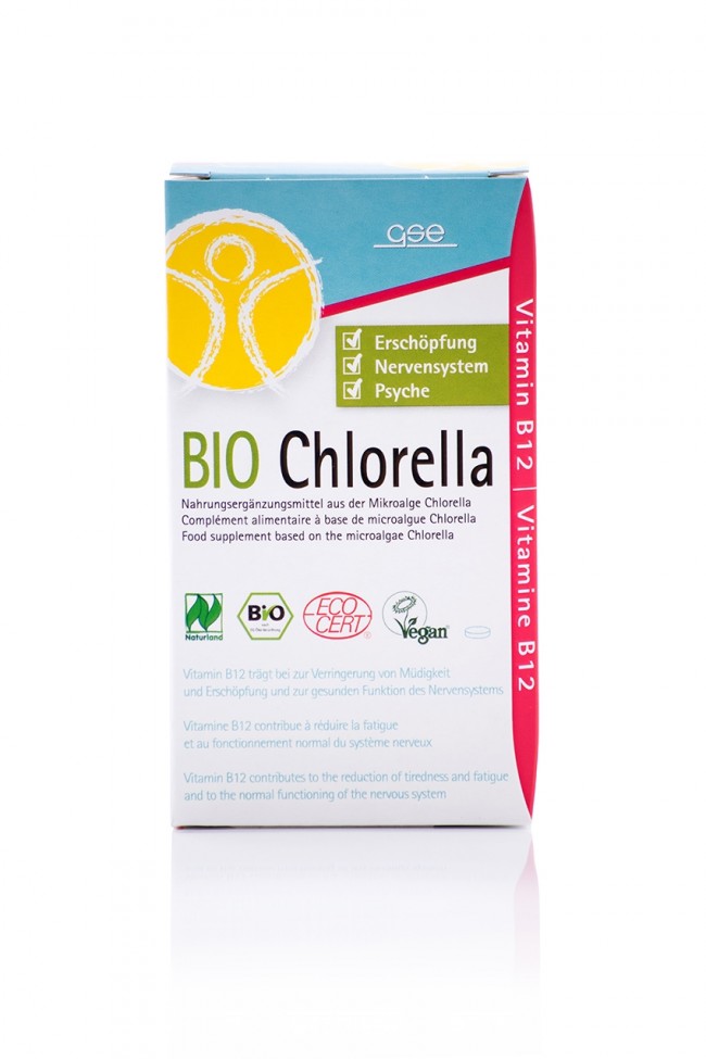GSE Bio Chlorella Био микроводоросль Хлорелла Naturland, 240 таблеток