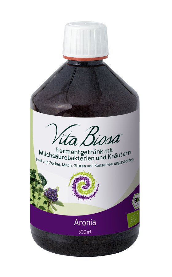 Vita Biosa Ферментный напиток со вкусом аронии и 19 трав, 500 мл