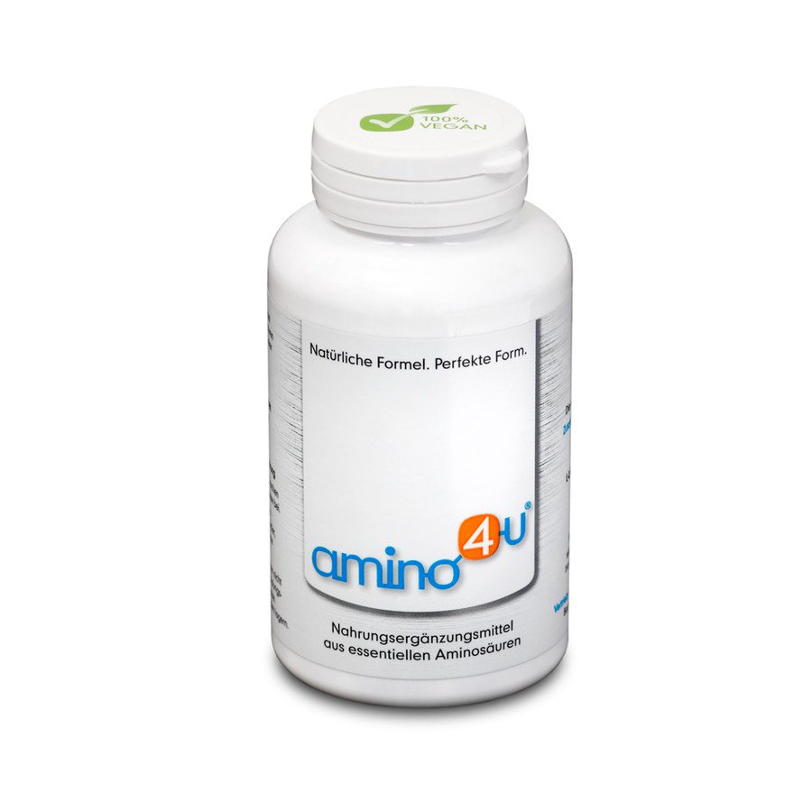 amino4u Идеальное соединение восьми незаменимых аминокислот, 120 таблеток.