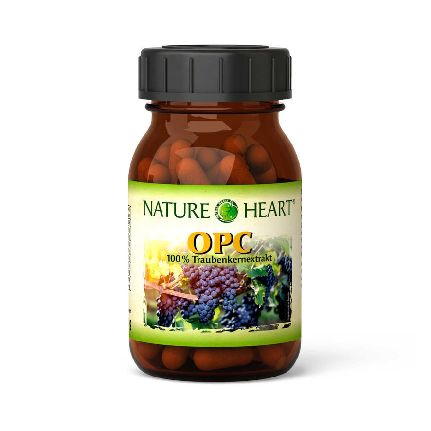Nature Heart OPC OПЦ (олигомерные проантоцианидины),120 капсул