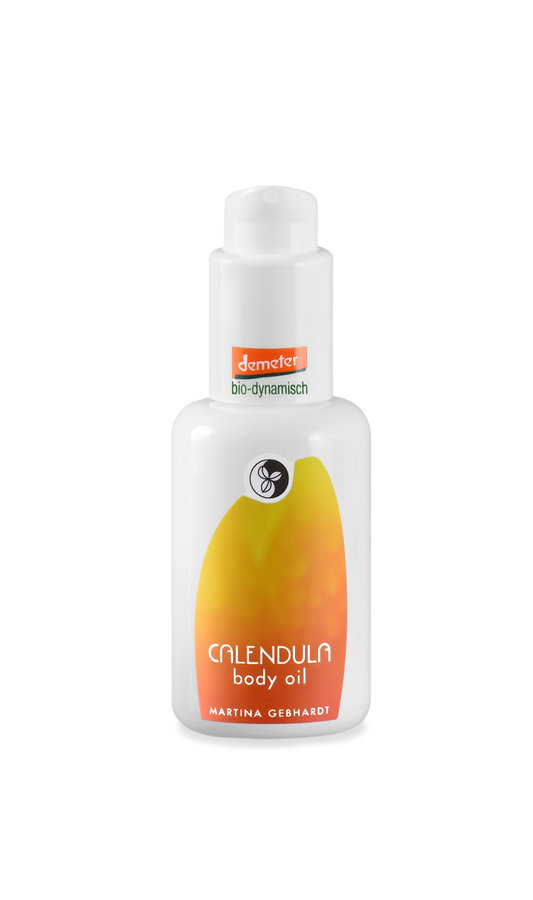 Martina Gebhardt "CALENDULA body oil" - Масло для тела для ухода за чувствительной (детской) кожей, 30 мл.