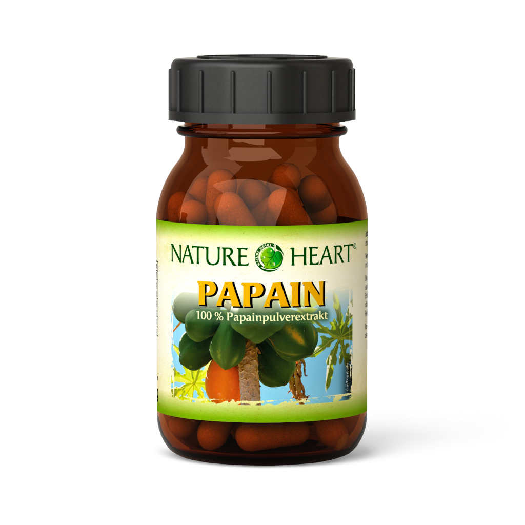 Nature Heart Папаин, 60 капсул