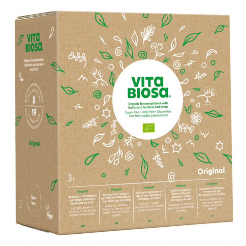 Vita Biosa Original Ферментный напиток со свежим вкусом 19 трав, 3000 мл