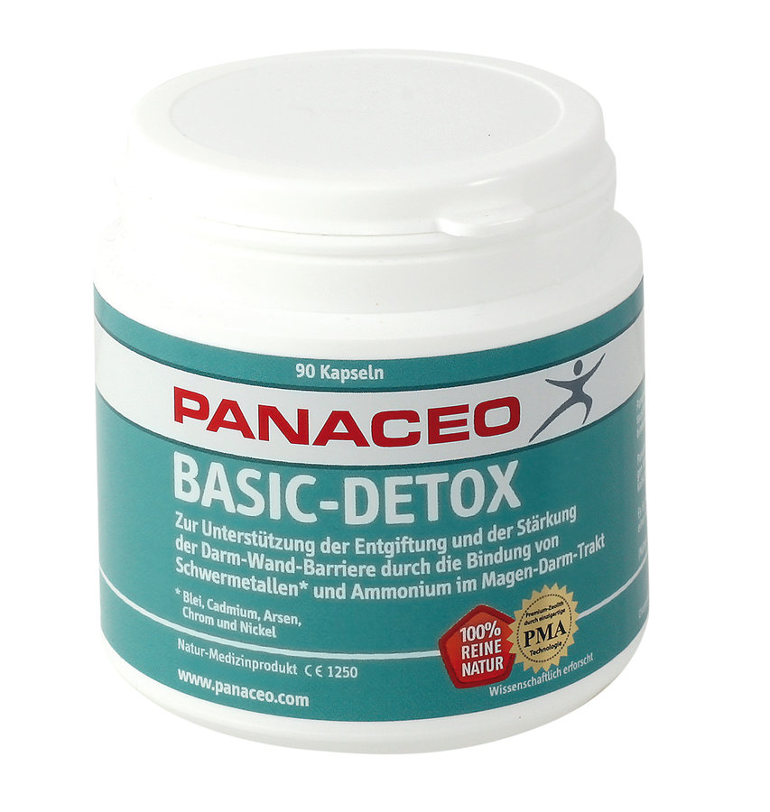 PANACEO Basic-Detox натуральный цеолит, 90 капсул